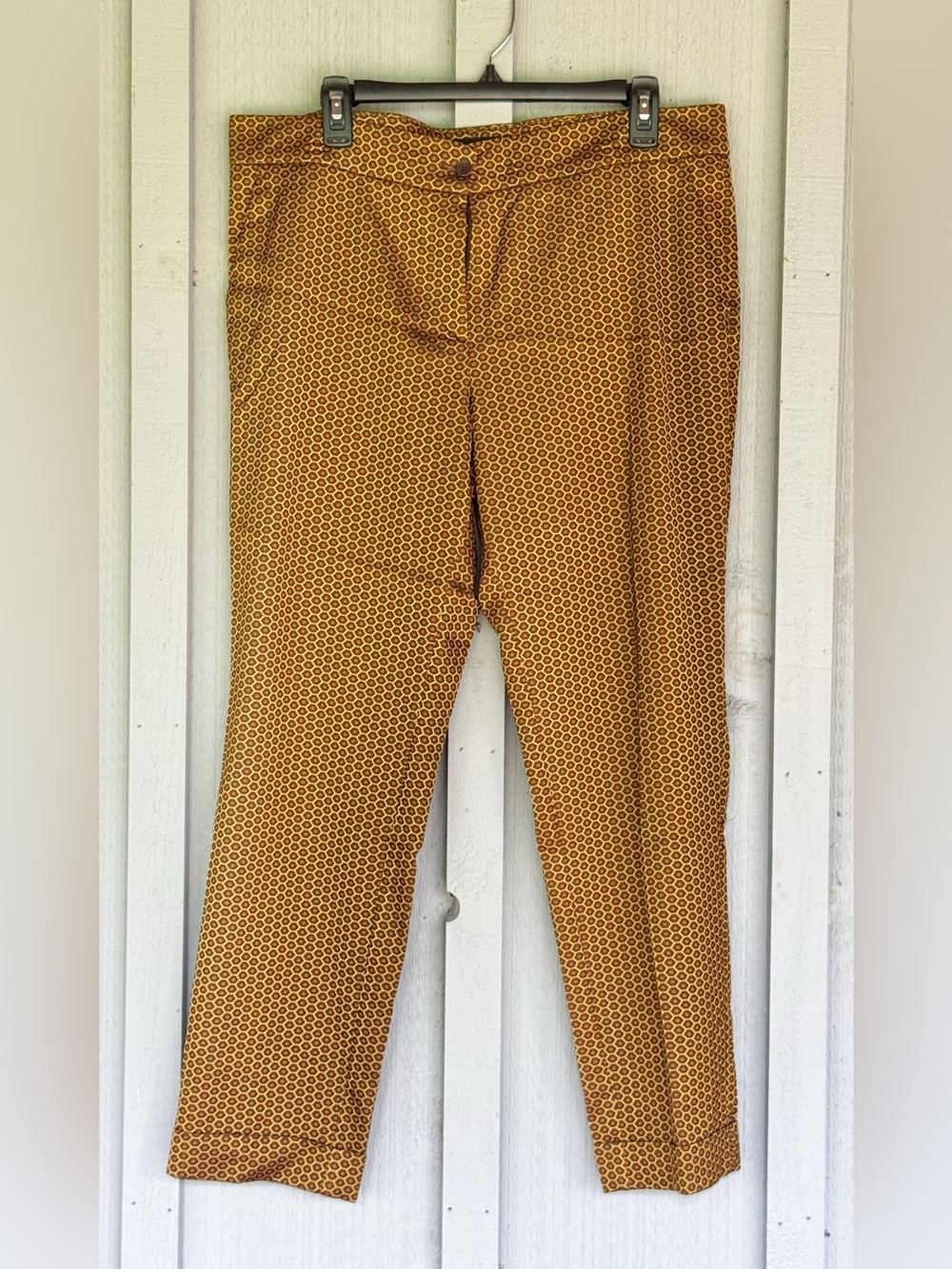 Vintage Etro Patterned Women's Tapered Pants -48 -12